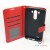    LG G3 - Book Style Wallet Case With Strap